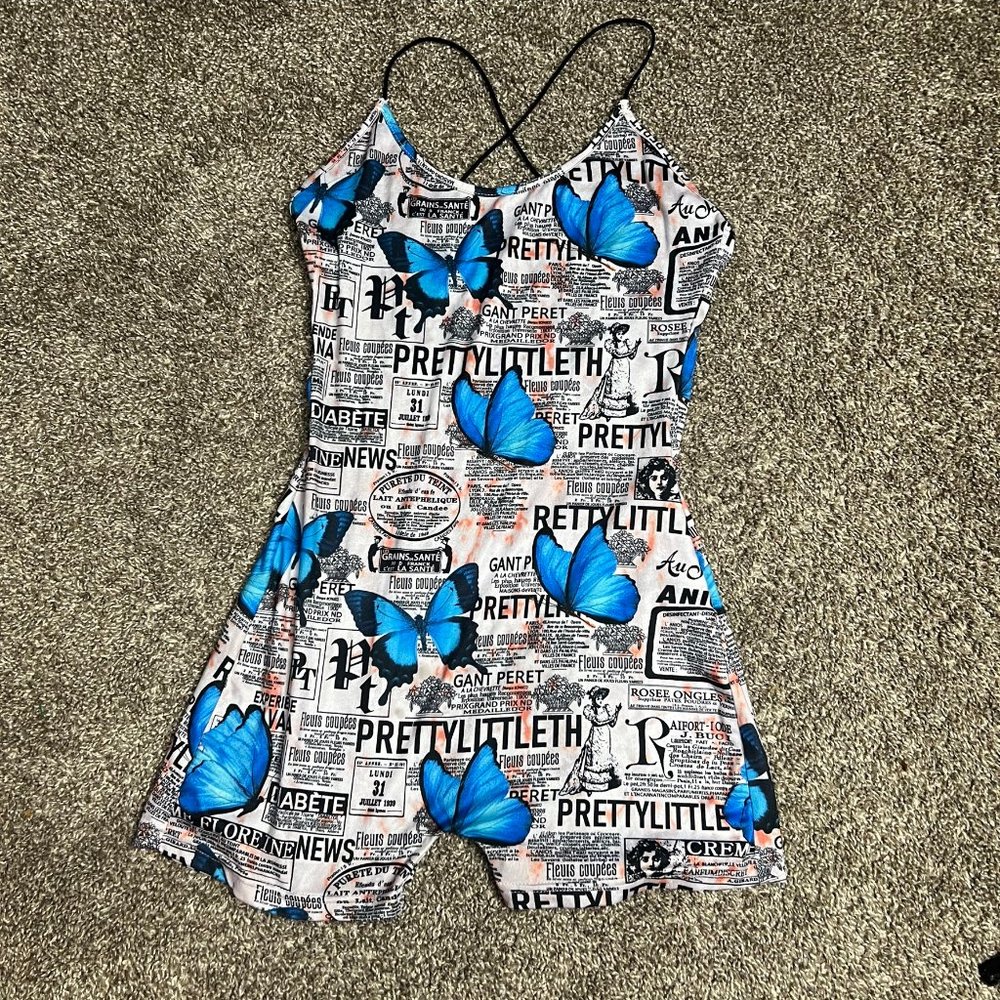 4/$15 butterfly romper